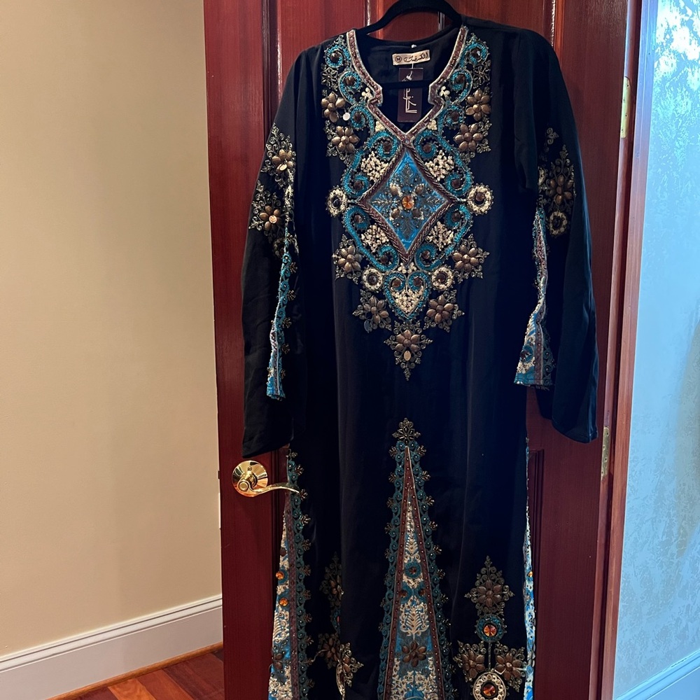 Black Arab Maxi Dress